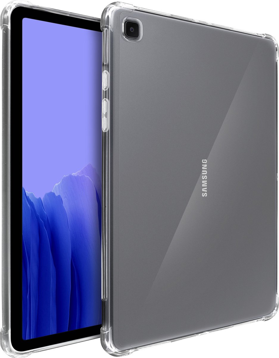 Samsung Tab A7 10.4 2020 Hoes Bumperhoeken soepel Siliconen Akashi Transparant