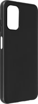 Geschikt voor Nokia G60 5G Case Sterk Soepel en Flexibel Siliconegel Zwart