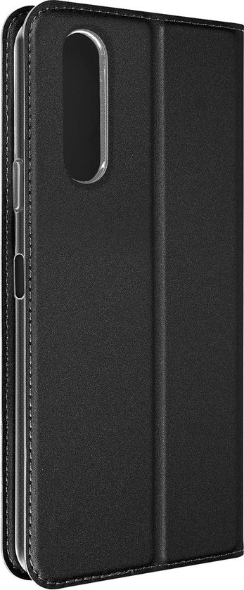 COQUE Sony Xperia 10 IV hoesje, lederen flip cover met kaartsleuf, Sony