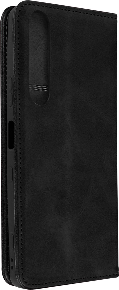 Geschikt voor Sony Xperia 1 III Portemonnee Magnetische Sluiting zwart