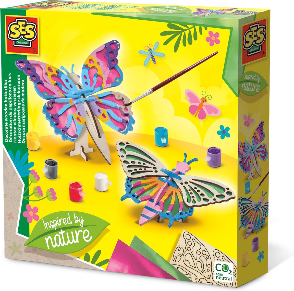 SES Inspired by nature - Houten vlinders versieren