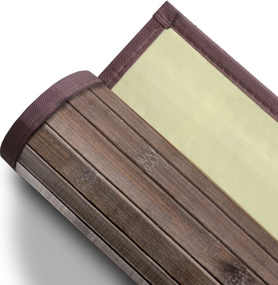 Tapis casa pura - Bamboe - Tapis - Tibet - Marron - 50 x 80 cm