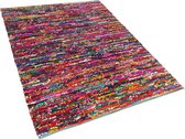 BAFRA - Laagpolig vloerkleed - Multicolor - 140 x 200 cm - Polyester