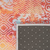 ISPARTA - Laagpolig vloerkleed - Multicolor - 140 x 200 cm - Polyester
