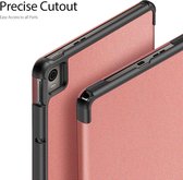 Dux Ducis Tablet Hoes Geschikt voor Nokia T21 - Dux Ducis Domo Bookcase - Roze
