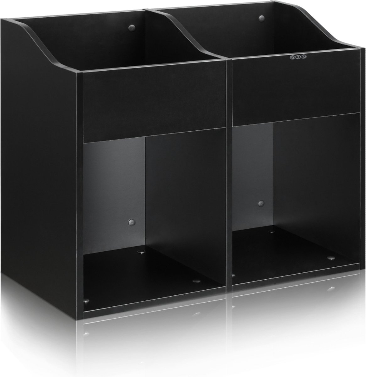 Zomo VS Box 200 / 2 zwart - Vinyl box