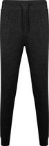 Pantalon de jogging Zwart chiné coupe droite avec revers autour de la cheville modèle Iria marque Roly taille 2XL