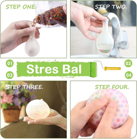 PLAY IT - Perles d'eau - Boules absorbant Water - 8-9mm - 10500 pièces