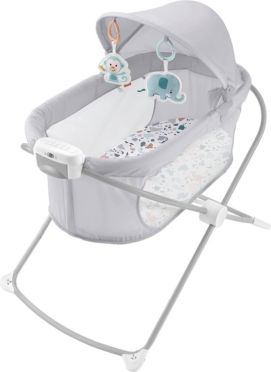 Soothing View Projectie wieg Pacific Pebble, opvouwbare draagbare babywieg  met... | bol.com