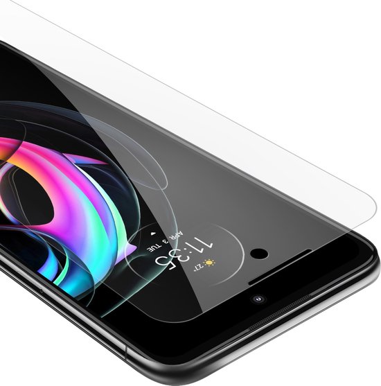 Cadorabo Screenprotector geschikt voor Motorola EDGE 20 - Pantser film Beschermende film in KRISTALHELDER Geharde (Tempered) display beschermglas in 9H hardheid met 3D Touch