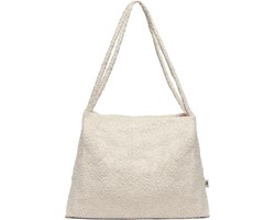 Product: Jollein Luiertas Shopper 34x43cm Boucle Naturel, van het merk Jollein