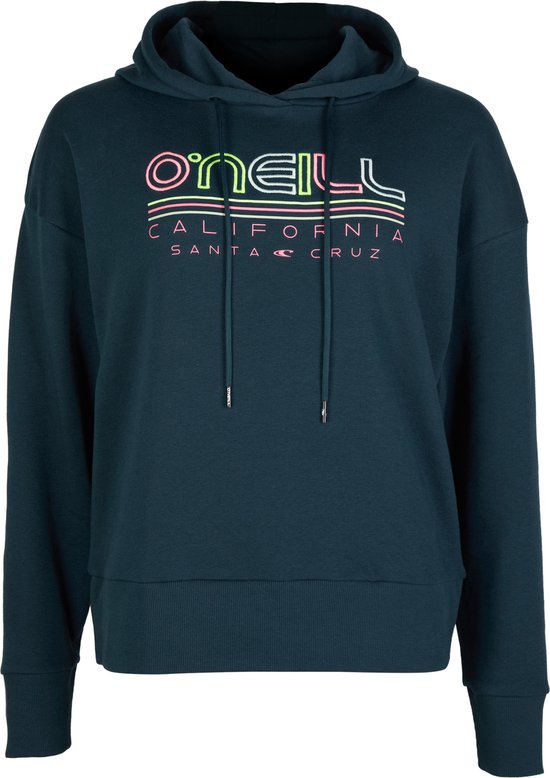 O'Neill Sweatshirts Women All Year Sweat Hoody Donkergroen Trui Xs - Donkergroen 60% Cotton, 40% Recycled Polyester