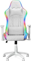 Ranqer Halo Gamestoel RGB / LED - Gaming Chair - RGB verlichting - Gaming Stoel met licht - Wit