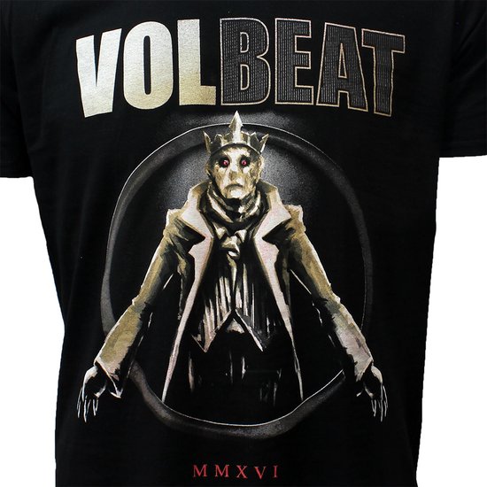 Volbeat King Of The Beast Band T-Shirt Zwart - Officiële Band merchandise - POPMERCH