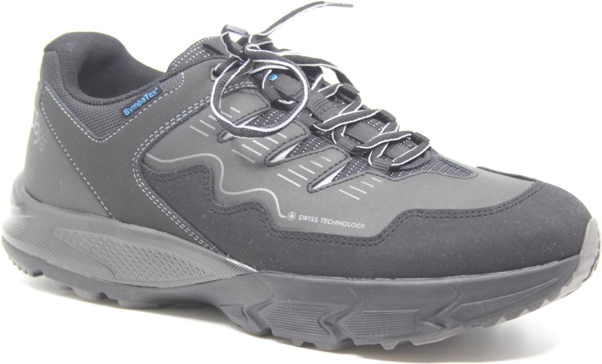Joya CADORE STX M 257out lage heren wandelschoenen met schokdempende PU zolen Zwart