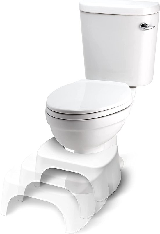WELL CARE Tabouret de Toilettes Tabouret de toilette - Tabouret de toilette  adulte 