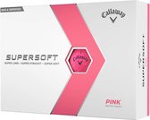 Callaway SuperSoft 2023 Golfballen - Roze - 12 Stuks