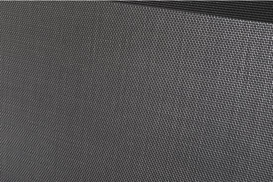 vidaXL - Tuinbank 2-zits - Zwart - Poly rattan - Met zwart kussens | Leen Bakker