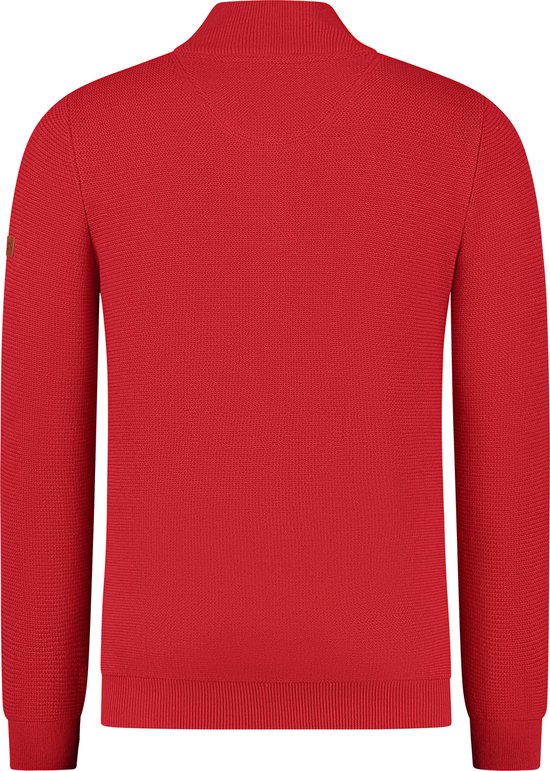 Redbridge Gebreid vest cardigan voor heren met opstaande kraag Basic
