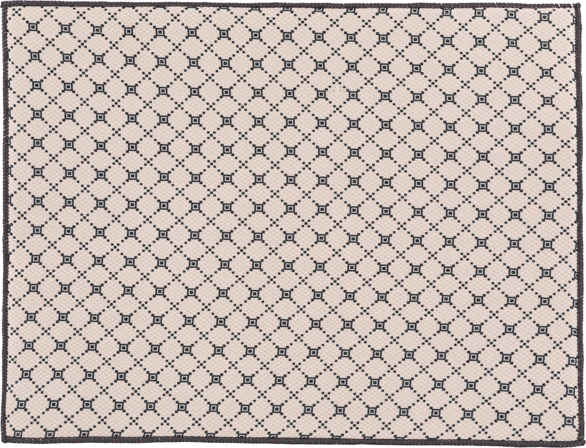 Goedkoopste Afwas droogmat ESSENTIAL, microfiber 40x48 cm, dark grey