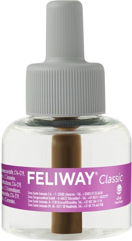 Feliway Classic - Navulling - 48 ml - Anti-stress Kat - Feliway