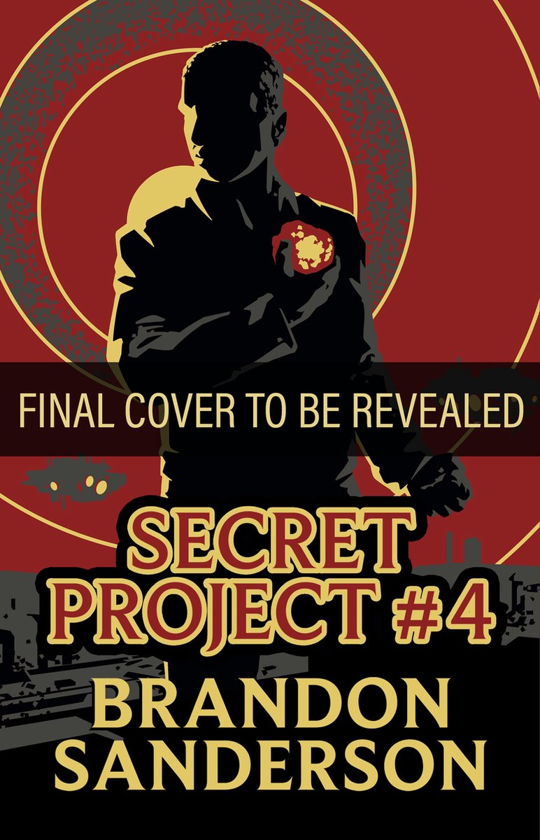 Secret Project #4 (2023) - Author Backlists: Brandon Sanderson