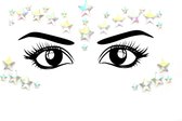 Gezicht Glitters - White Star | Face Jewels - Festival / Carnaval | Fashion Favorite
