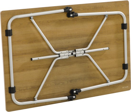 Travellife Sorrento Campingtafel Honeycomb brown 80x60 - Kras- en hittebestendig - Extreem lichtgewicht - Inclusief draagtas van Travellife — afbeelding 5