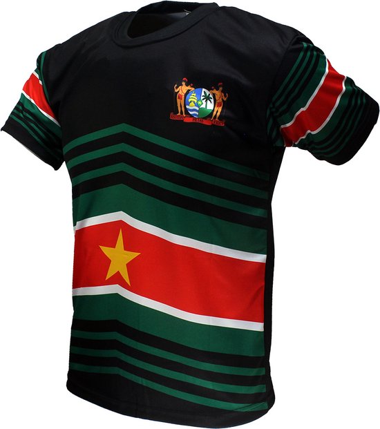 meer grootmoeder Neuropathie Suriname Techno Style Voetbal Tenue Set T-Shirt + Broek Zwart / Groen |  bol.com