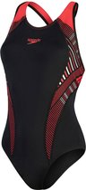 Speedo Placement Sports Maillot de Bain Adultes - Taille 38