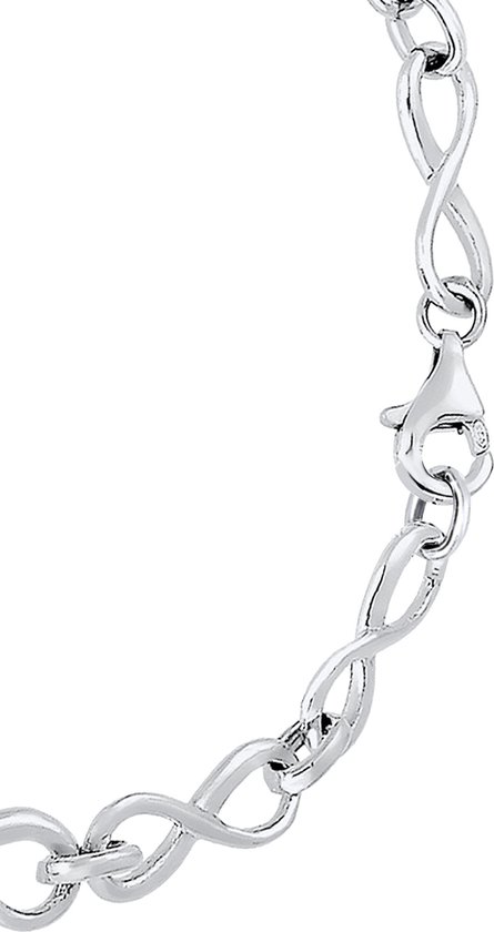 Elli Gliederarmband Gliederkette 925 Sterling Silber, Aus 925 Sterling Silber Mit Glänzender Oberfläche Für Einen Luxuriösen Look