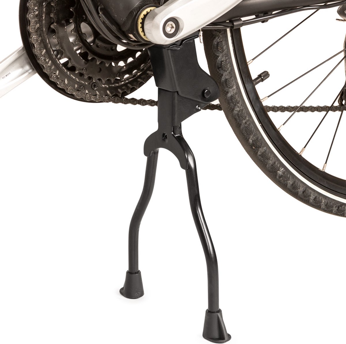 straal Maak het zwaar Elementair tectake - Tweebenige fietsstandaard - dubbele fietsstandaard - 401113 |  bol.com