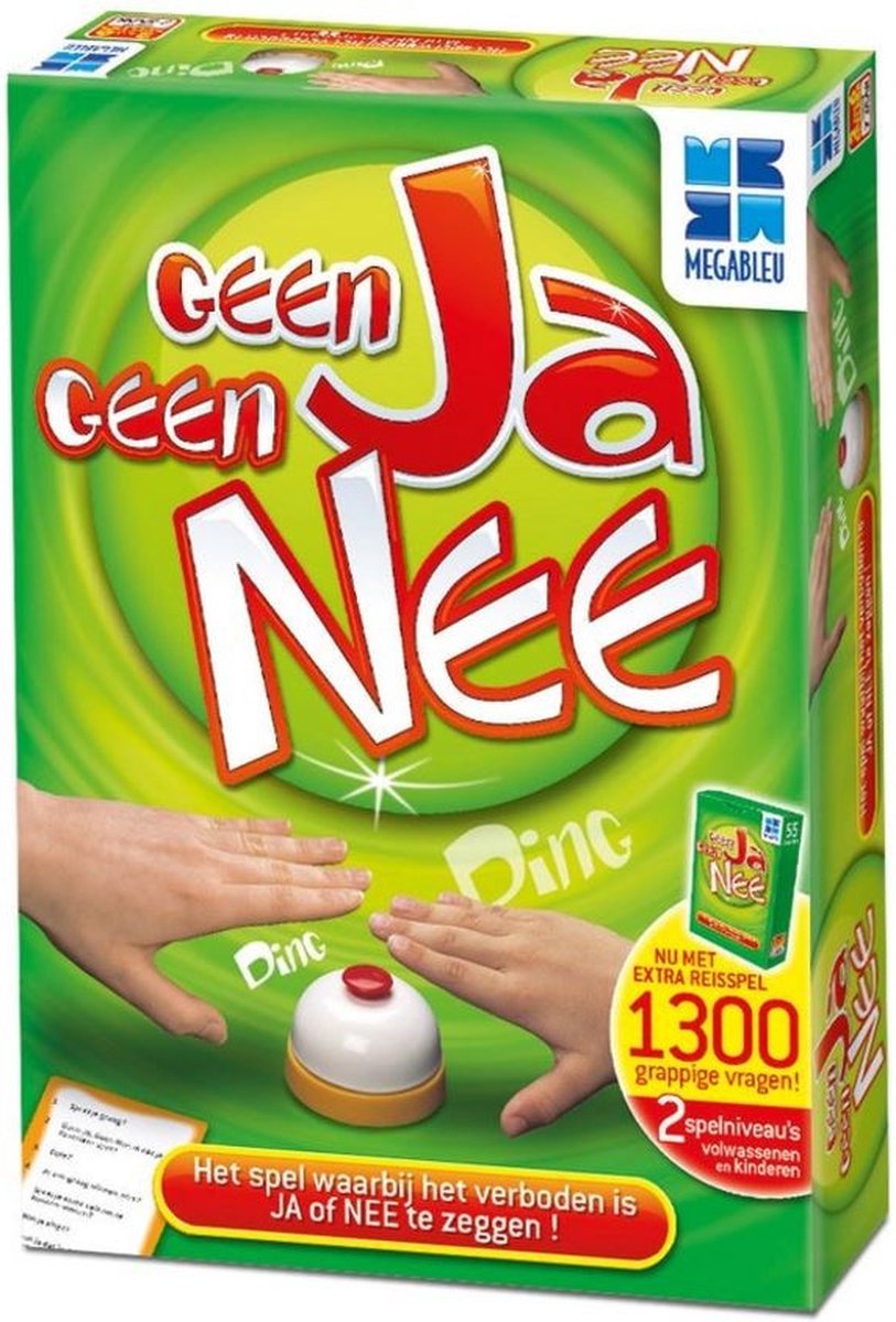 Geen Ja Geen Nee - Bordspellen - Gezelschapsspel voor Familie - extra  Reisspel gratis... | bol.com