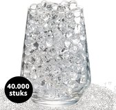 Waterparels Transparant - 40.000 stuks - 7-8mm - Waterballetjes - Gelballetjes - Waterabsorberende balletjes - Waterbeads