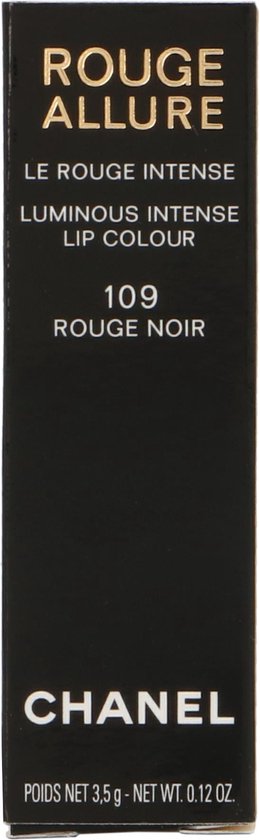 Chanel Rouge Allure Lipstick Lippenstift - 109 Rouge Noir