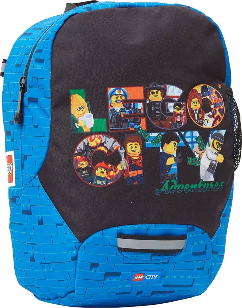 Lego City Police Schoolrugzak (LET OP!! Grootte: 33cm - Inhoud: 10L)