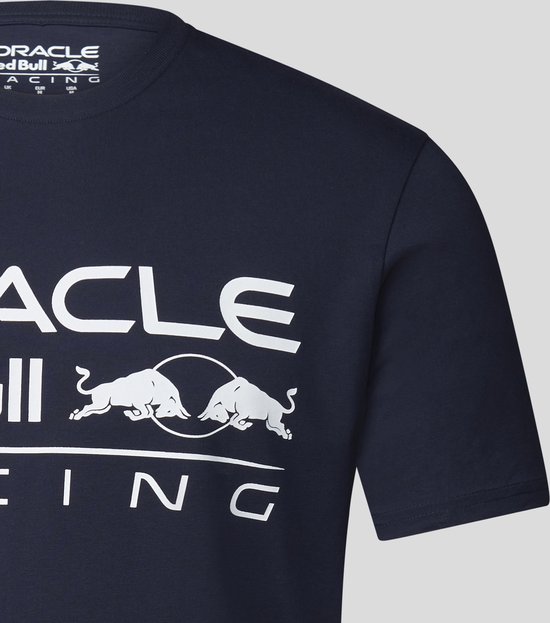 Red Bull Racing Logo Shirt Blauw M - Max Verstappen - Sergio Perez - Oracle van Red Bull Racing — afbeelding 4