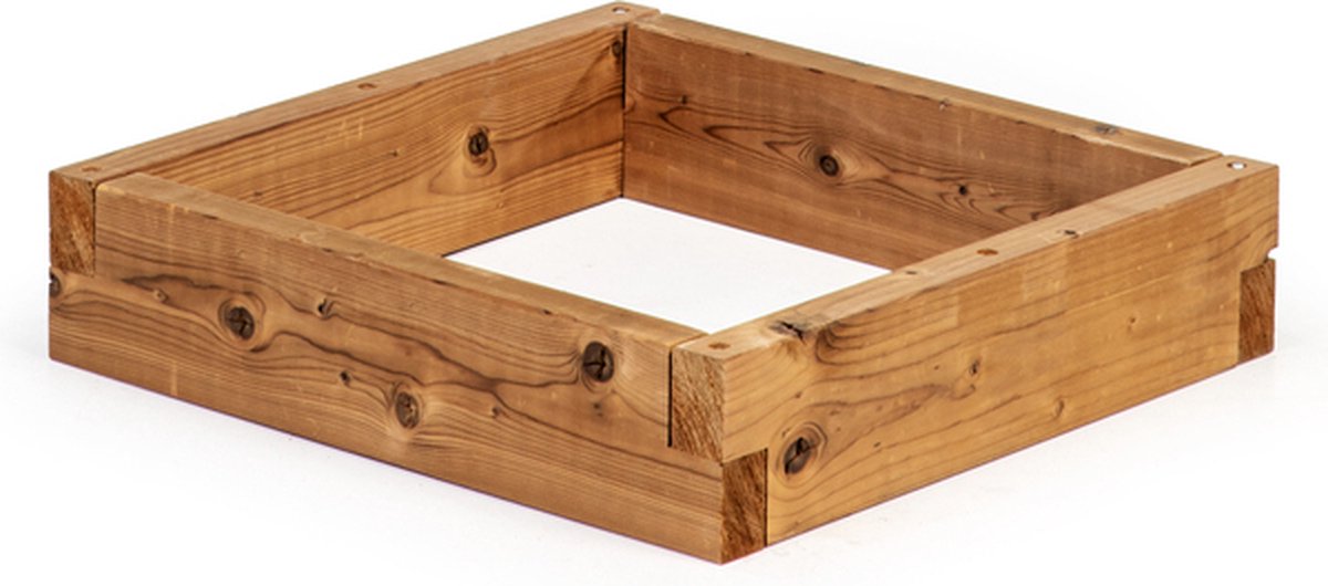 WITBOSCH - Plantenbak - 57 x 57 x 12,5 cm - Modulair design - Thermowood