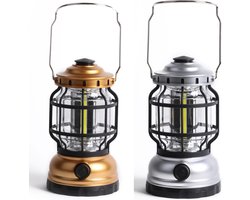 Benson Dimbare campinglamp - compact en duurzaam - Ø 102 x 180 mm - mix