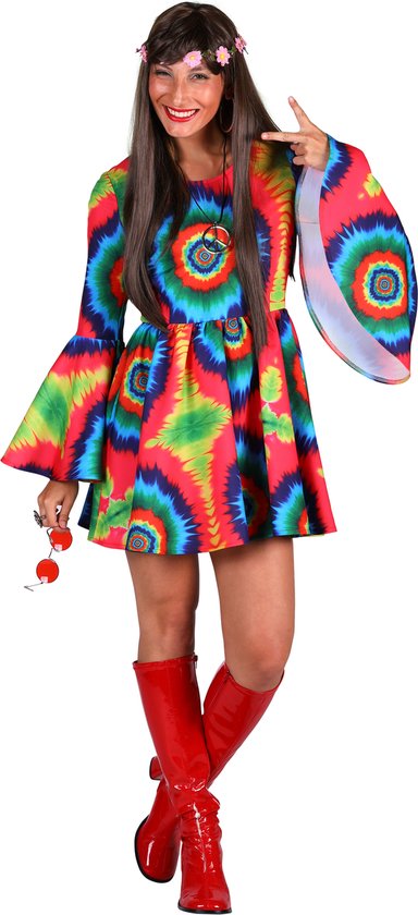 Hippie Kostuum met Bloemenprint