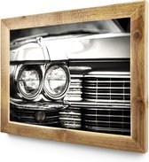 Led Schilderij - Oldtimer - 30 x 24 cm