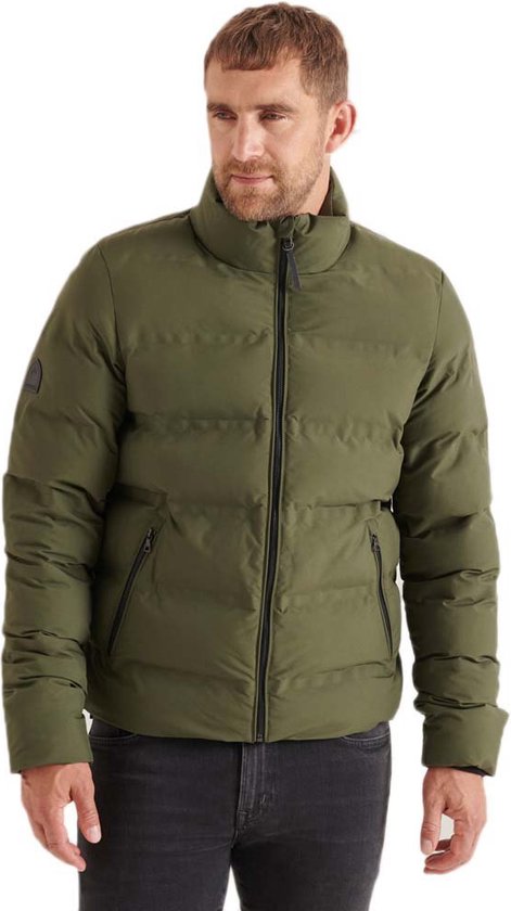 Superdry Ultimate Radar Quilt Jas Groen L Man