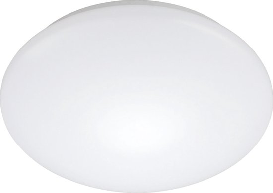 LED Plafondlamp met Bewegingssensor - 24W - Opbouw Rond - Natuurlijk Wit 4200K - 360° - Mat Wit - Aluminium