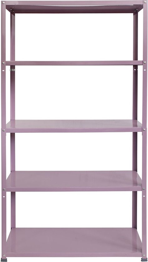 casa pura Étagère - Étagère de rangement - Couleur - Violet Pastel - 172 x 90 x 30 cm