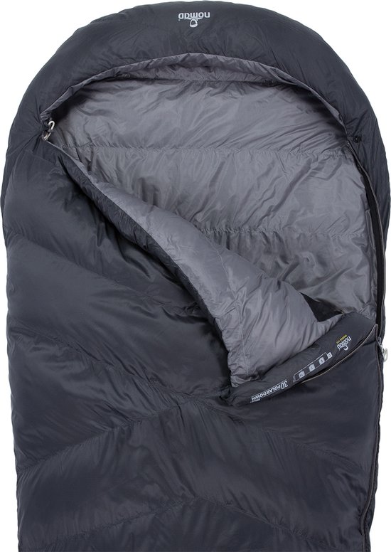 NOMAD® Taurus 400 Slaapzak - 210x80cm Grijs - Lichtgewicht & Kwalitatief - Slaapzak - Incl Hoes van NOMAD — afbeelding 2