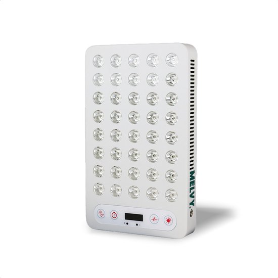 Melvy® - Infraroodlamp Aceso - Wit - 3-standen - Infrarood Therapie - Rood  Licht... | bol.com
