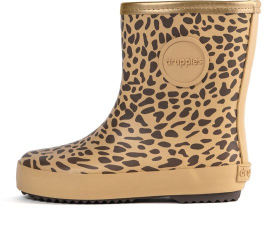 Druppies Regenlaarzen Kinderen - Nature Boot - Panter - Maat 24
