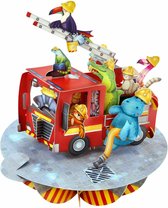 Carte 3D Camion de Pompier - Santoro London Pirouettes