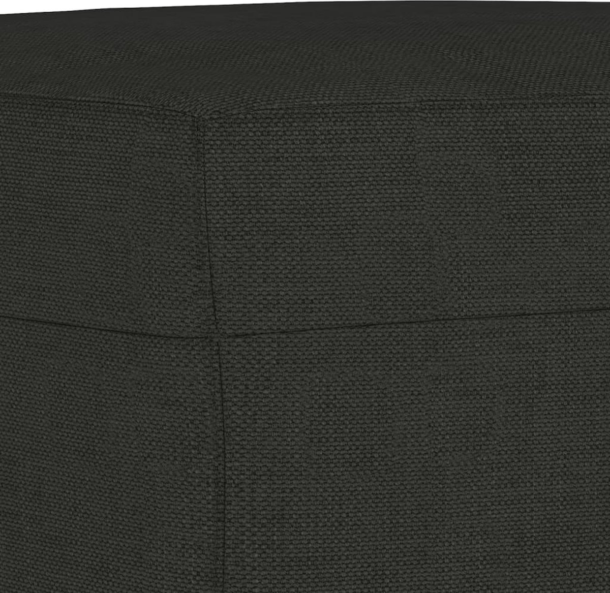 vidaXL Bank - Fluweel - Donkergrijs - 100 x 35 x 41 cm