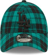 LA Dodgers Plaid Dark Green 9FORTY Adjustable Cap